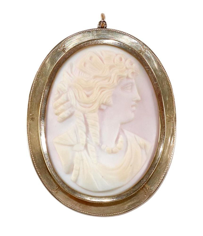 Große Abbildung Nr.1: 129-2550 Psyche: (Schmuck, Broschen, Gemmen und Kameen)