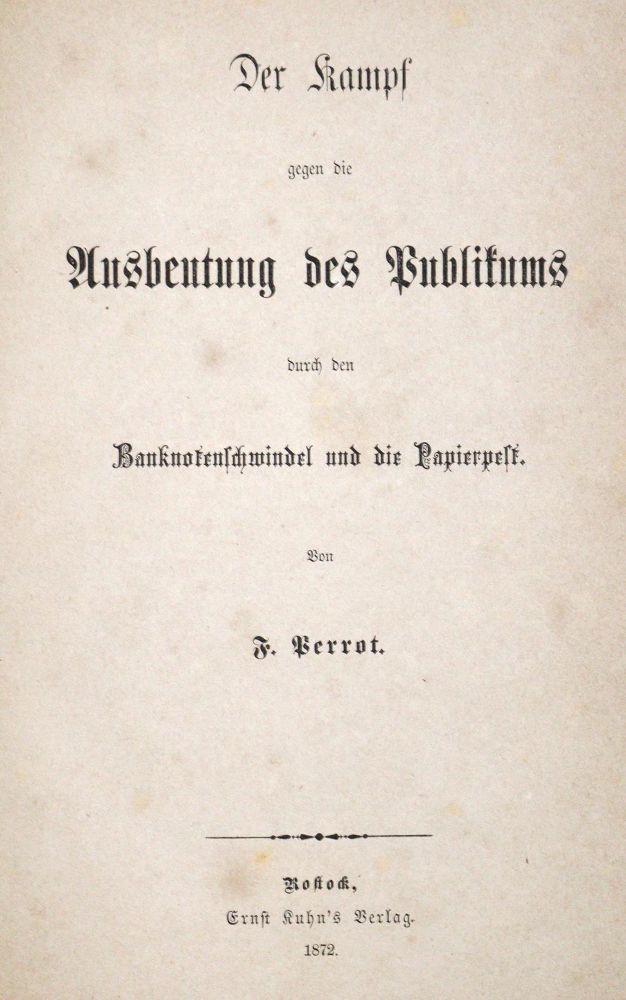 Große Abbildung Nr.1: 129-261 Perrot,F.: (Wirtschaft)
