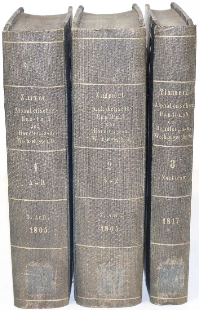 Große Abbildung Nr.2: 129-265 Zimmerl,J.M.E.v.: (Wirtschaft)