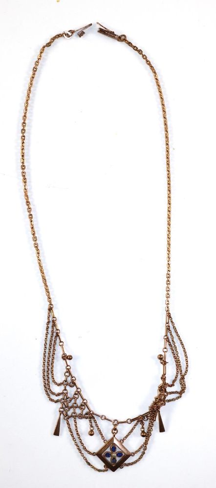 Große Abbildung Nr.1: 129-2653 Historisches Collier: (Schmuck, Colliers)