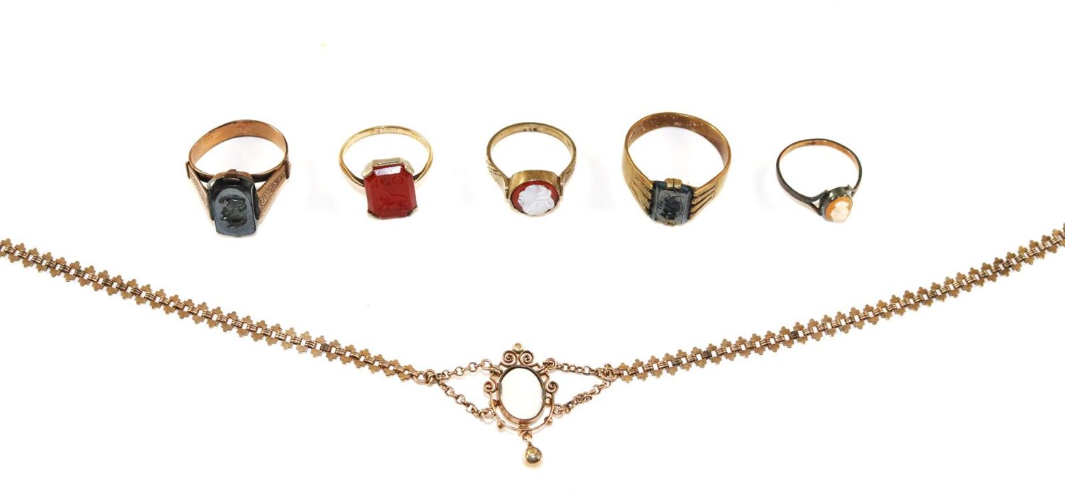 Große Abbildung Nr.2: 129-2691 Sammlung: (Schmuck, Gemmen und Kameen)