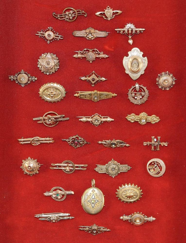 Große Abbildung Nr.1: 129-2710 Jugendstil und: (Schmuck)