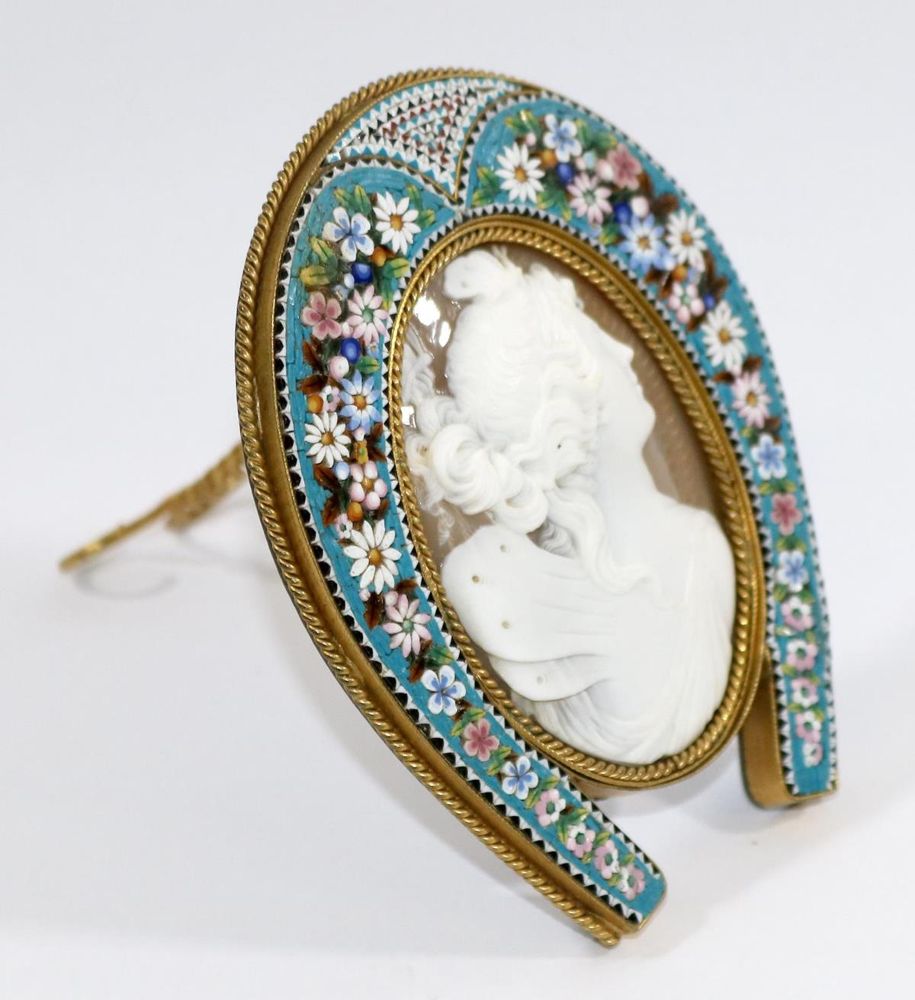 Große Abbildung Nr.2: 129-2734 Prachtgemme des Jugendstil.: (Schmuck, Rahmen, Gemmen und Kameen)