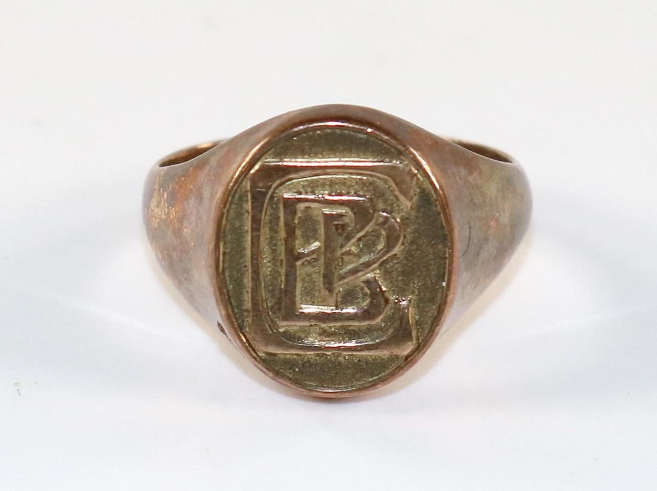 Große Abbildung Nr.1: 129-2744 Kleiner Siegelring: (Schmuck, Ringe)