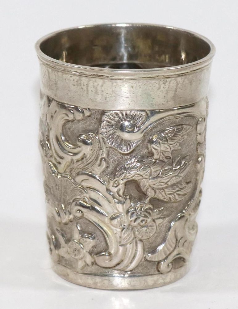 Große Abbildung Nr.1: 129-2768 Barockbecher Moskau.: (Silber, Russland)