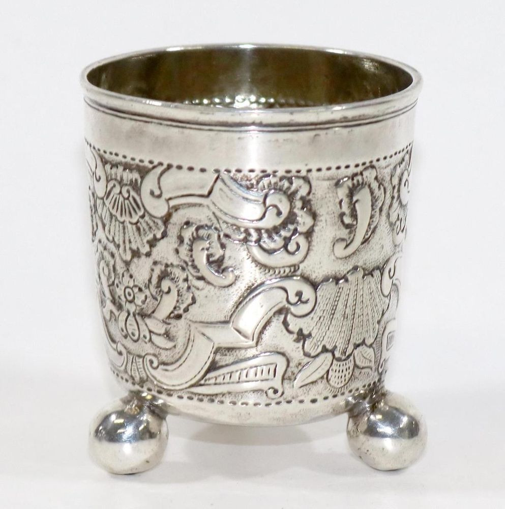 Große Abbildung Nr.2: 129-2769 Moskau Barockbecher.: (Silber, Russland)