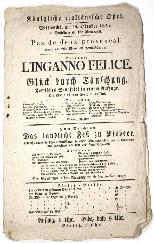 Große Abbildung Nr.1: 129-277 Theaterzettel.: (Film - Theater - Tanz)
