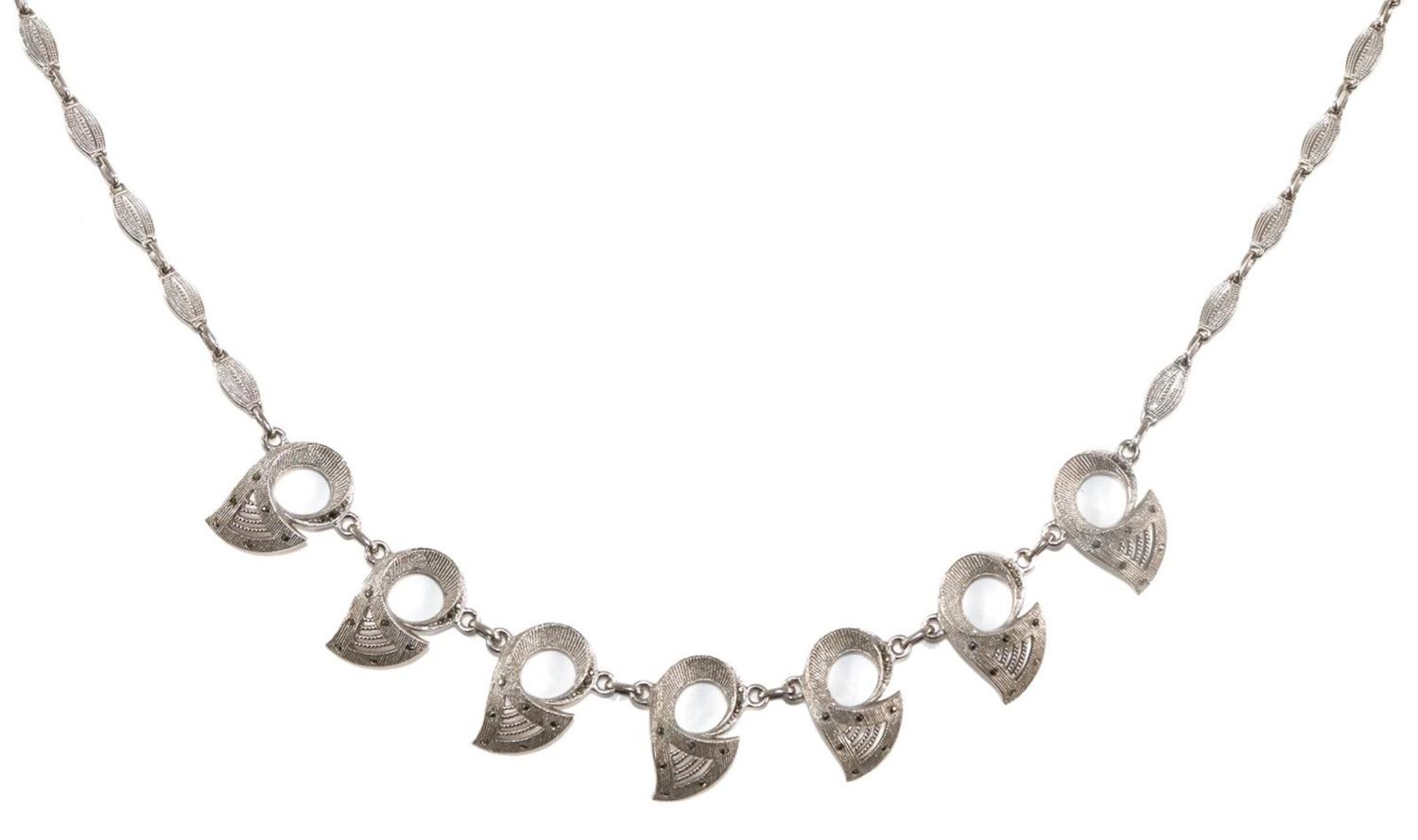Große Abbildung Nr.1: 129-2932 Collier um 1935/40: (Theodor Fahrner)