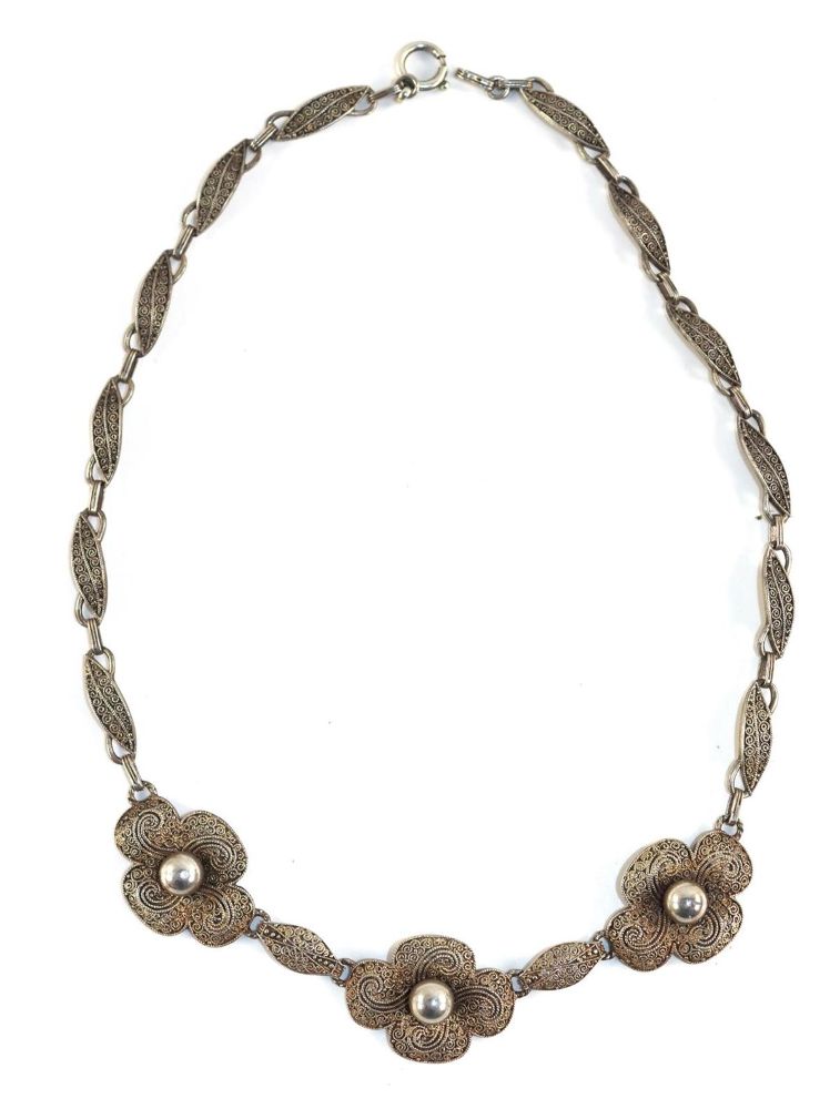 Große Abbildung Nr.1: 129-2934 Zwei Colliers.: (Theodor Fahrner, Colliers)