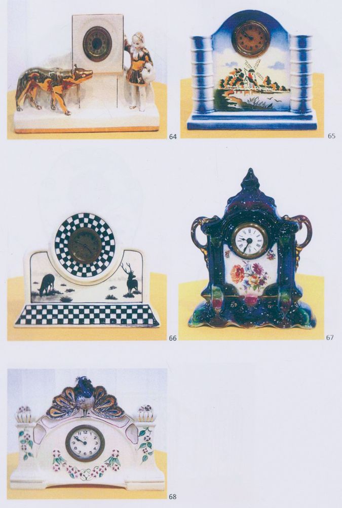 Große Abbildung Nr.14: 129-2941 Art Deco, Belgien.: (Uhren)