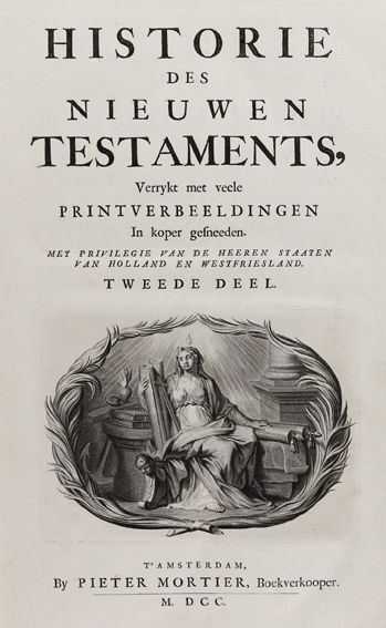 Große Abbildung Nr.1: 129-30 Biblia neerlandica.: (Bibeln)