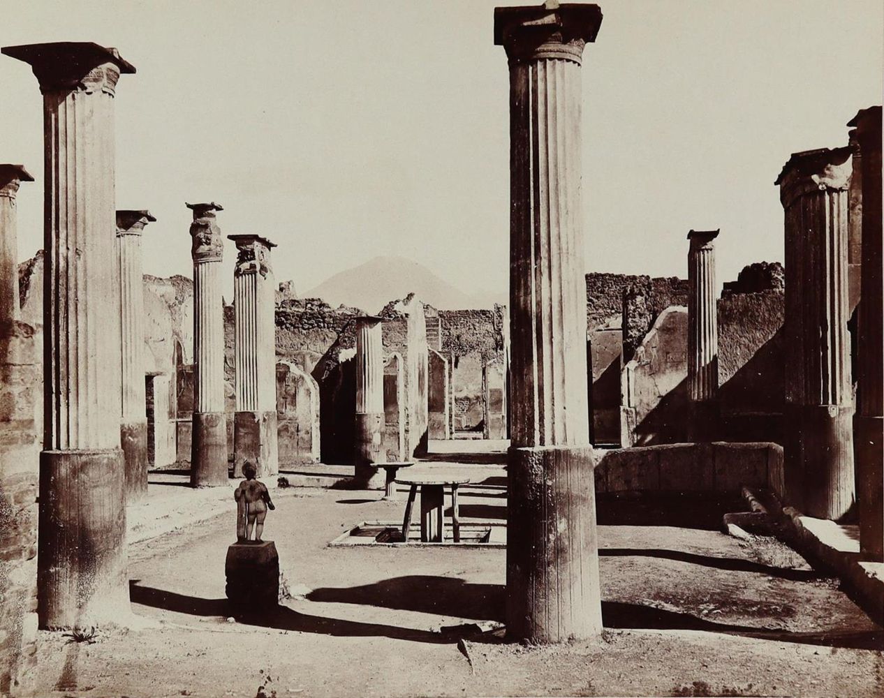 Große Abbildung Nr.1: 129-3004 Pompeji u. Pozzuoli.: (Italien)