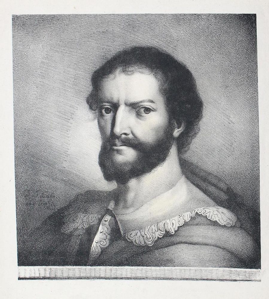 Große Abbildung Nr.1: 129-3119 Caffe, Daniel: (Varia, Portrait)