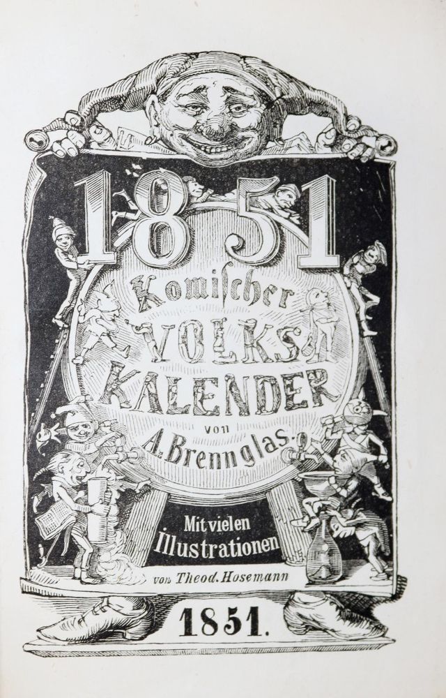 Große Abbildung Nr.1: 129-313 (Glassbrenner,A.).: (Kalender)