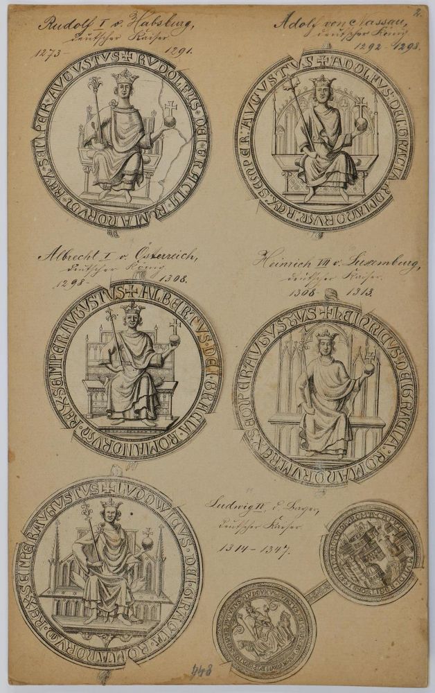 Große Abbildung Nr.2: 129-3139 Siegel.: (Varia)