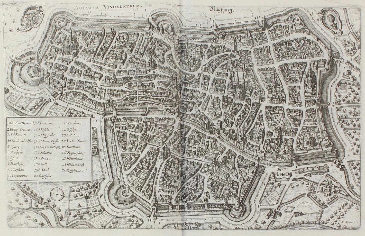 Große Abbildung Nr.1: 129-3159 Augsburg.: (Deutschland)