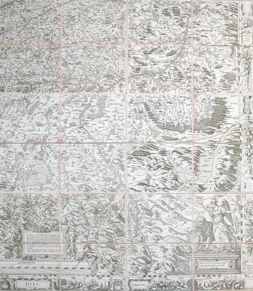 Große Abbildung Nr.1: 129-3167 Chorographia Bavariae.: (Deutschland, Bayern)