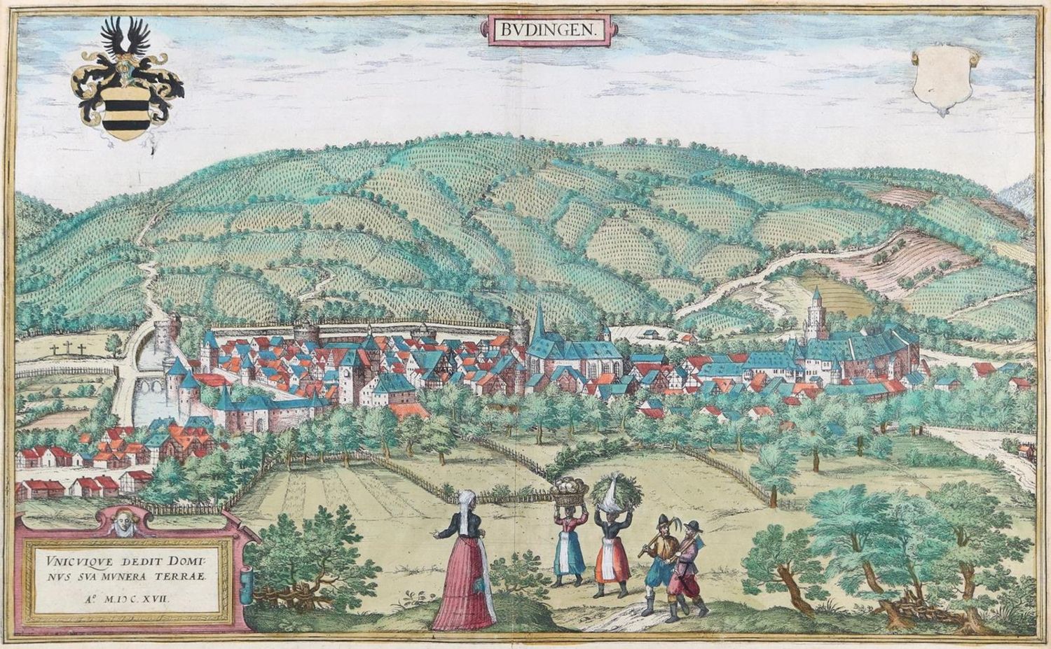 Große Abbildung Nr.1: 129-3175 Büdingen.: (Deutschland)