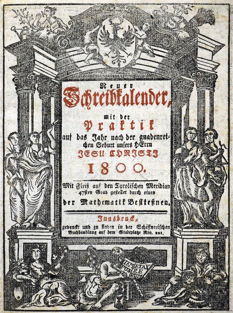 Große Abbildung Nr.1: 129-318 Neuer Schreibkalender: (Kalender)