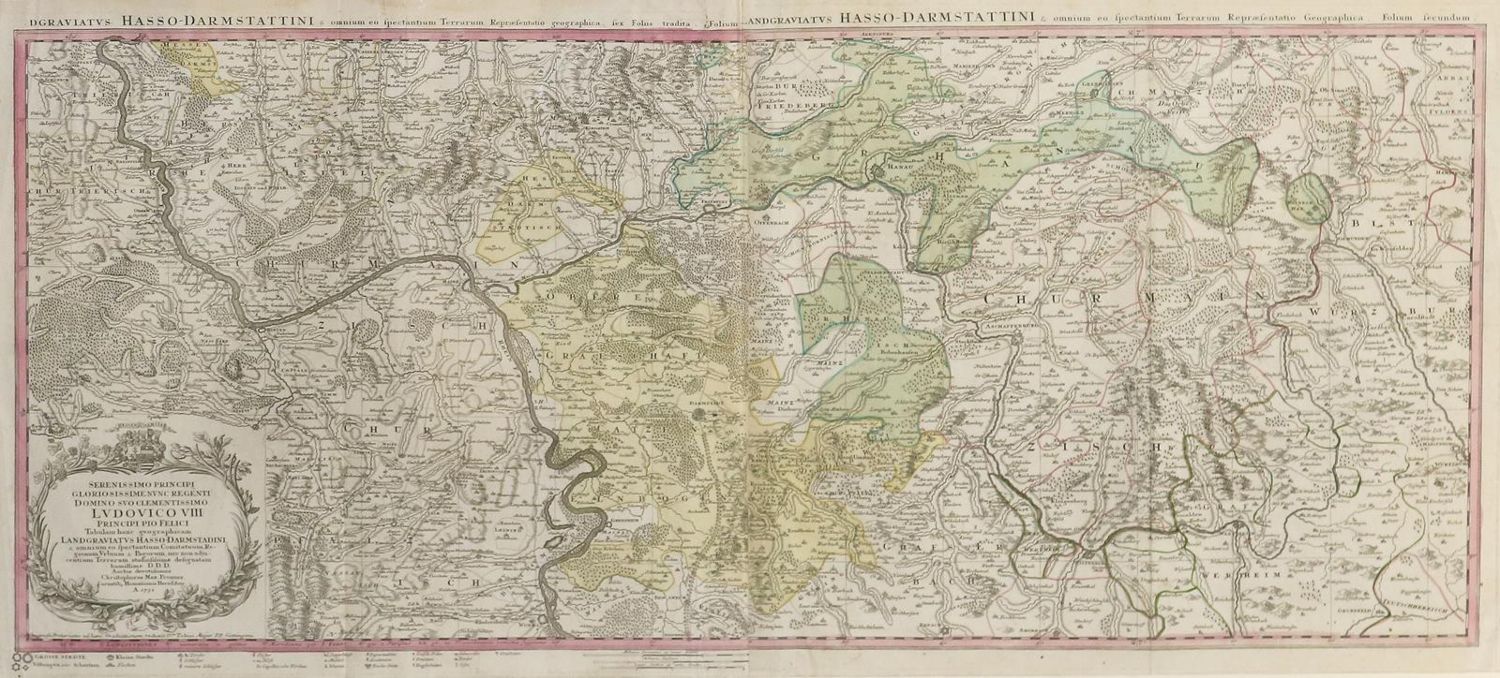 Große Abbildung Nr.1: 129-3180 Darmstadt-Hessen.: (Deutschland)