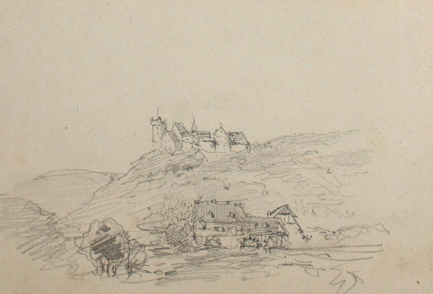 Große Abbildung Nr.2: 129-3198 Schloss Weitenburg: (Deutschland, Eiach, Stieler)