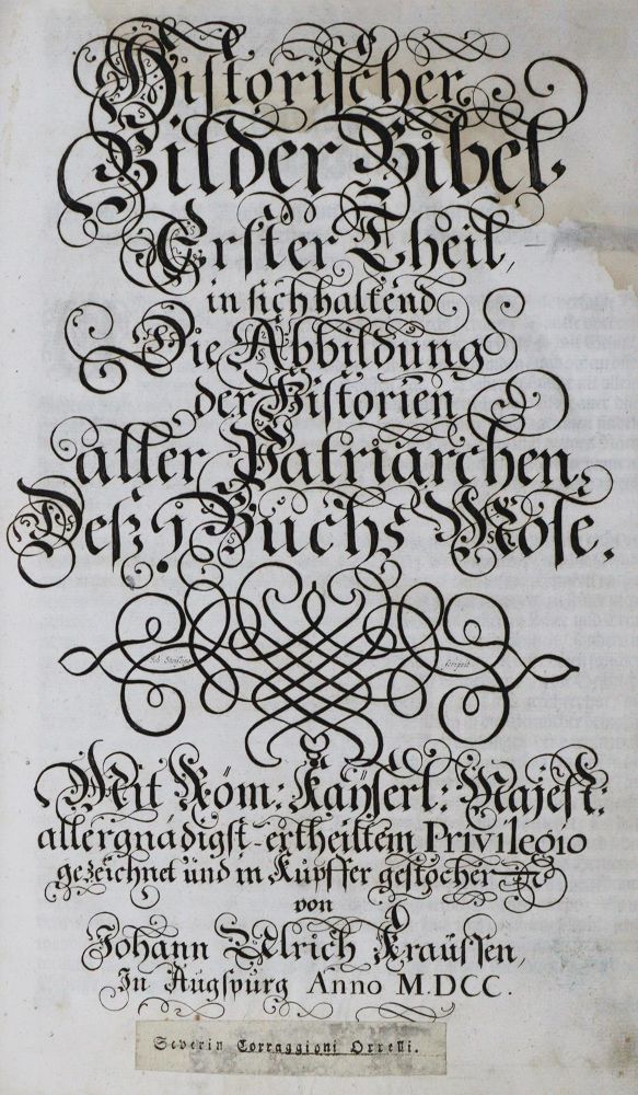 Große Abbildung Nr.1: 129-32 Krauss,J.U.: (Bibeln, Bilderbibel)