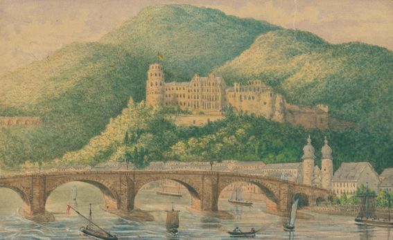 Große Abbildung Nr.1: 129-3203 Heidelberg.: (Deutschland)