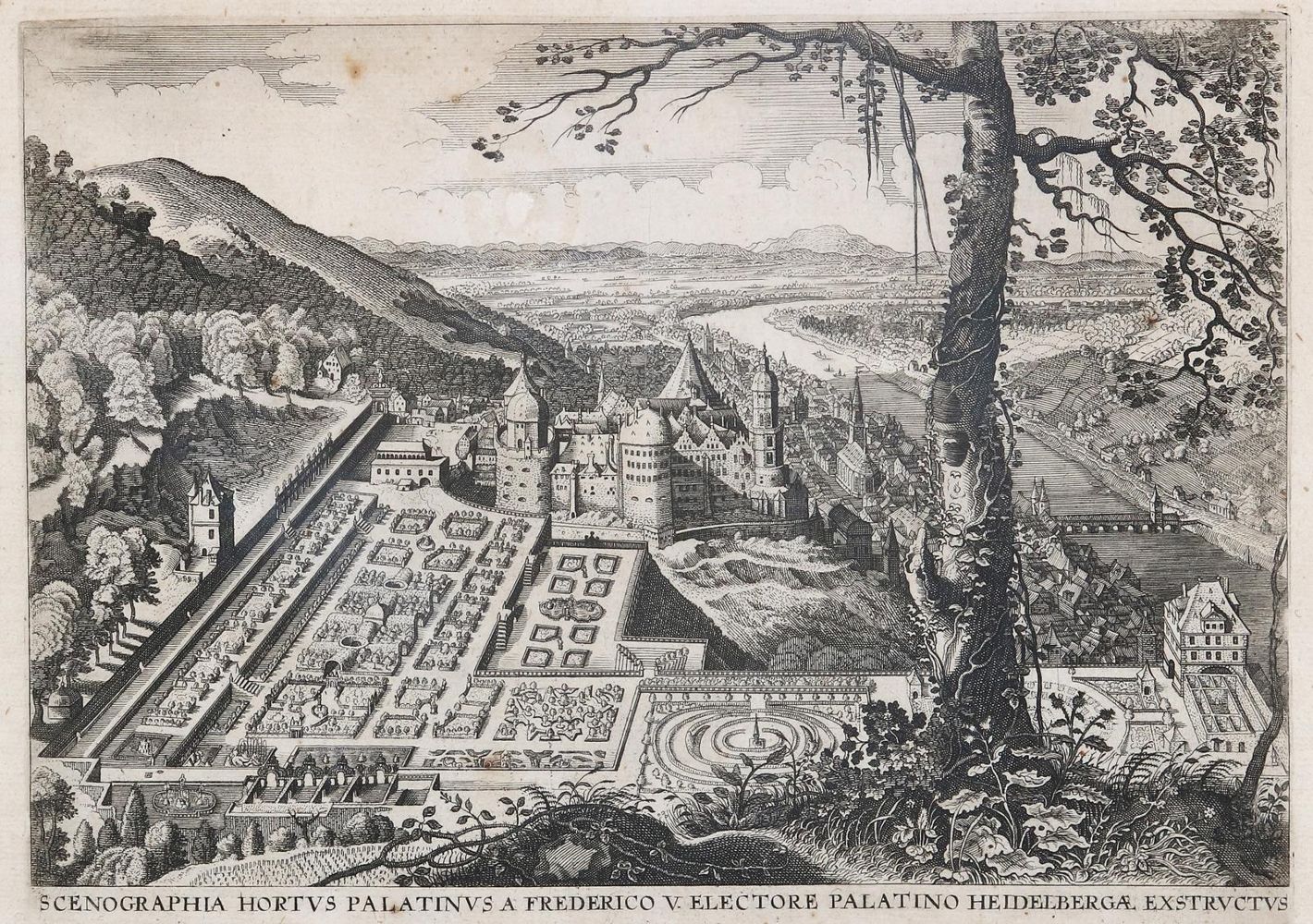 Große Abbildung Nr.1: 129-3206 Heidelberg.: (Deutschland, Heidelberg, Hollar)