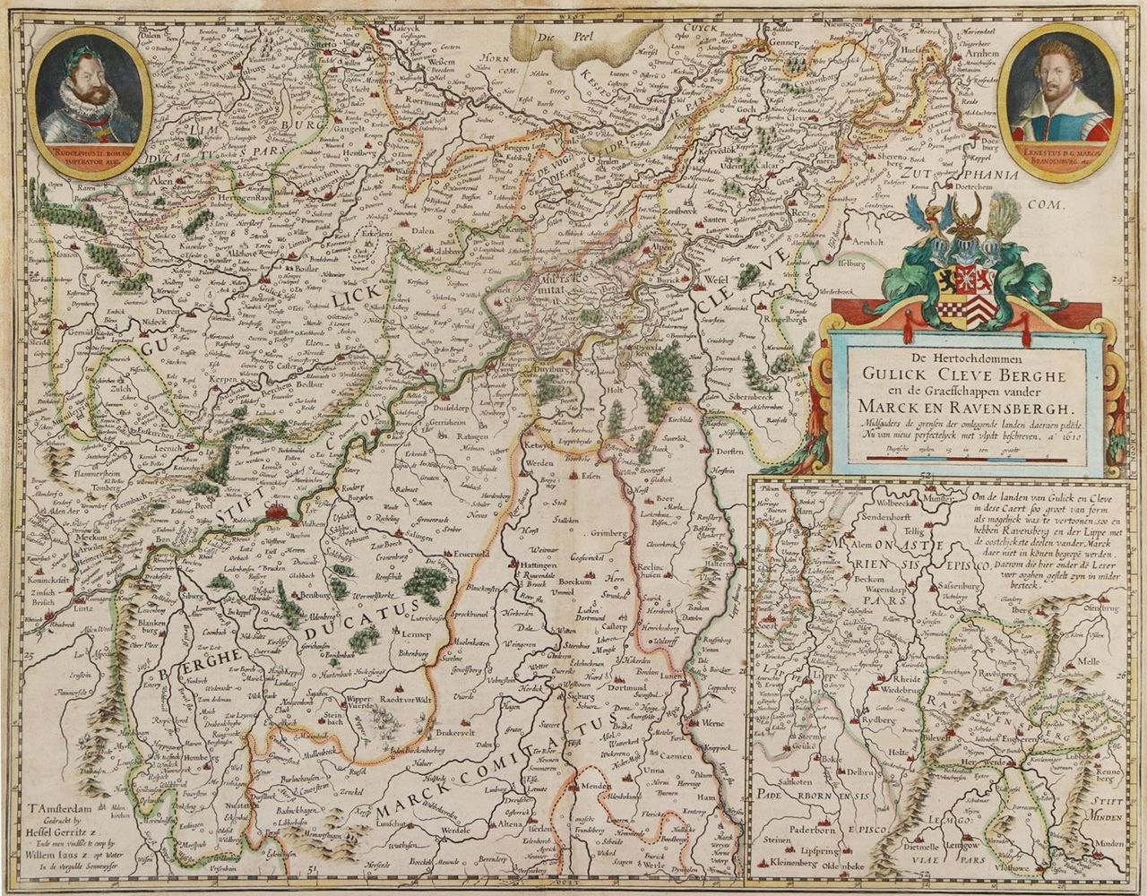 Große Abbildung Nr.2: 129-3208 Jülich, Kleve und Berg.: (Deutschland)