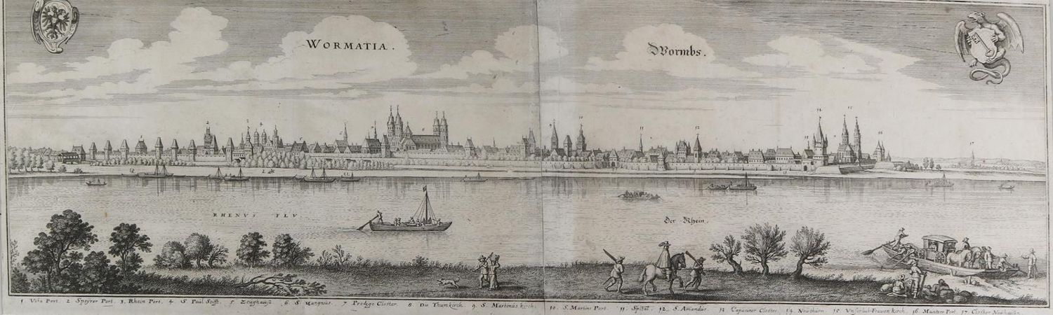 Große Abbildung Nr.1: 129-3260 Worms.: (Deutschland)