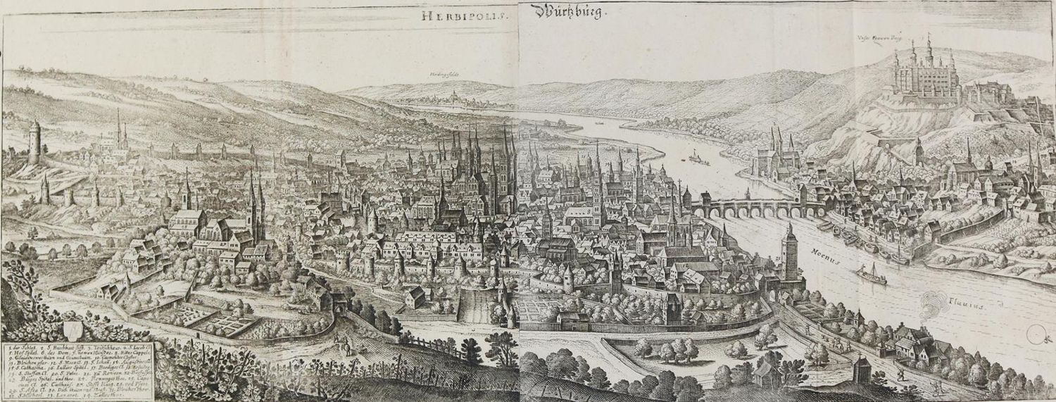 Große Abbildung Nr.1: 129-3262 Würzburg.: (Deutschland)