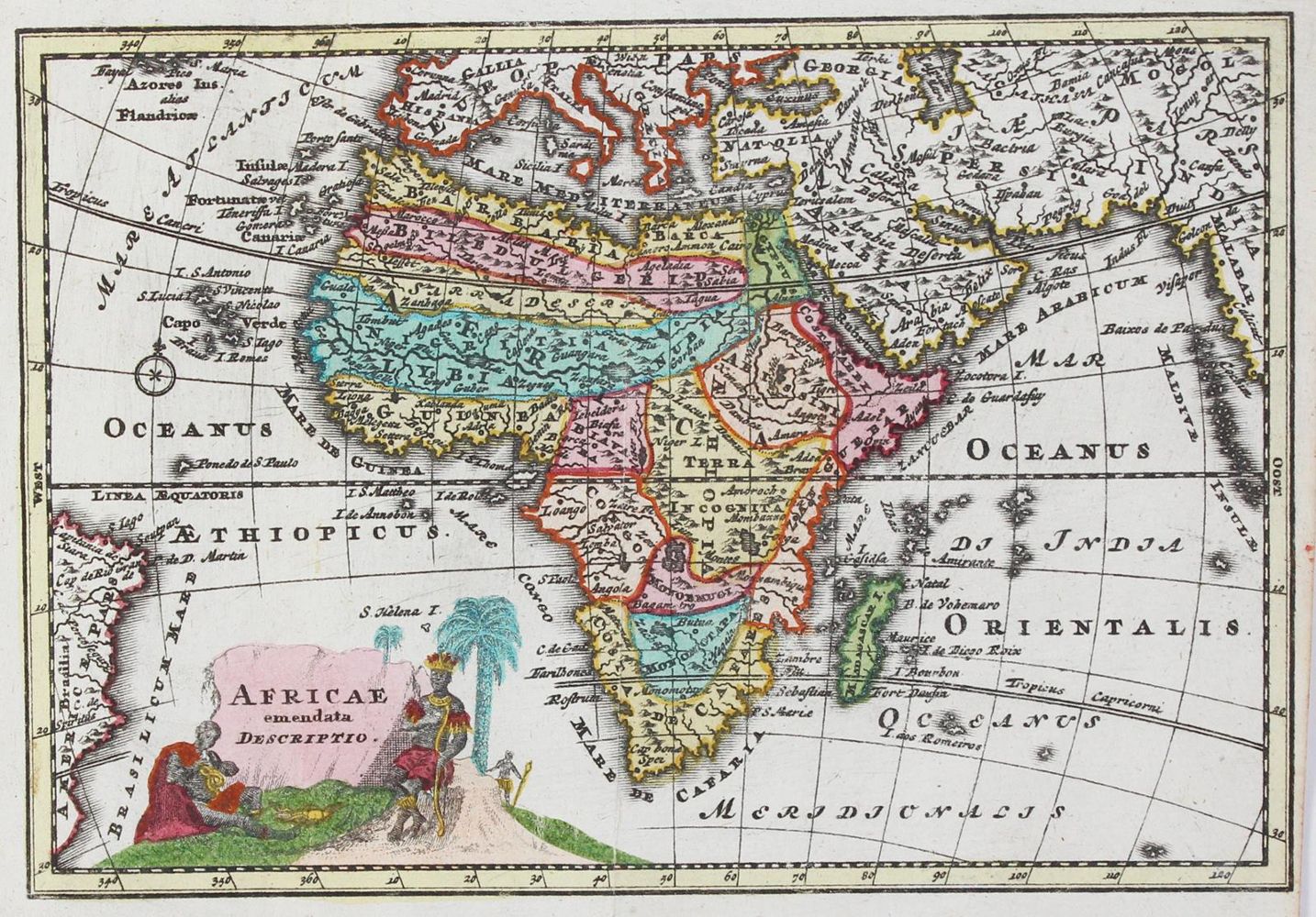 Große Abbildung Nr.1: 129-3263 Afrika.: (Ausland, Afrika)