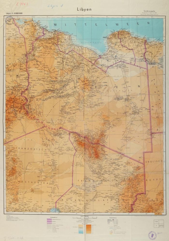Große Abbildung Nr.1: 129-3268 Libyen.: (Ausland, Afrika)