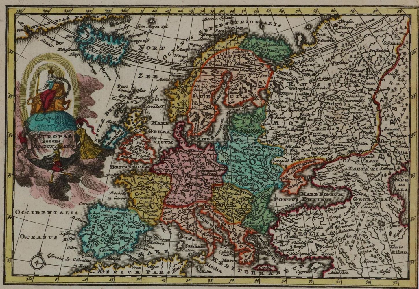 Große Abbildung Nr.1: 129-3290 Europa.: (Ausland, Europa)