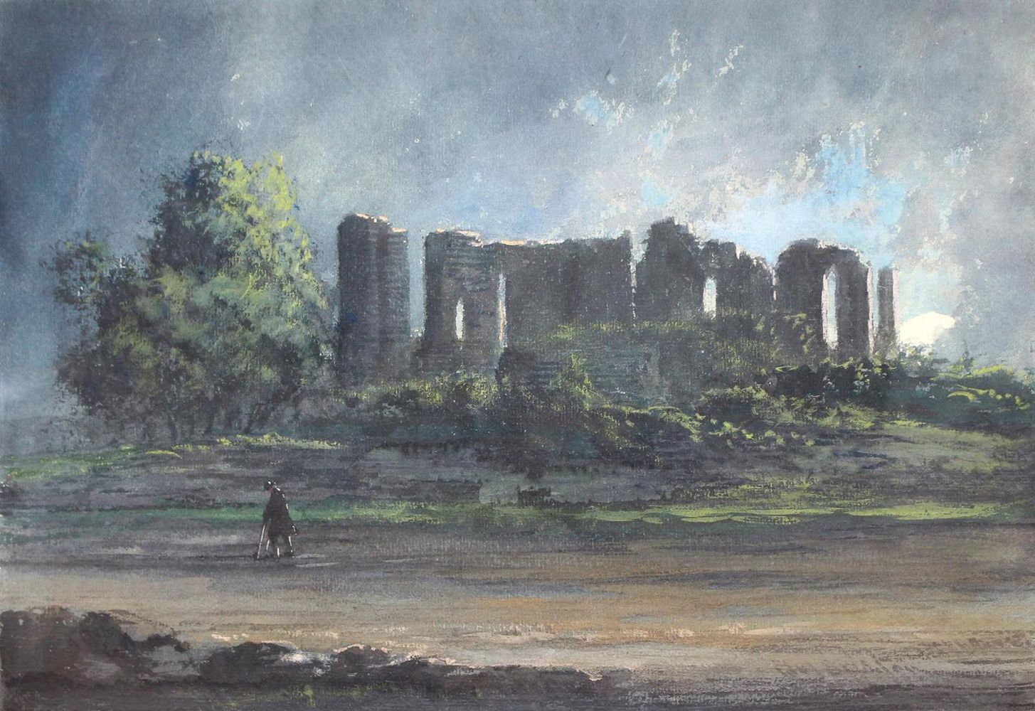 Große Abbildung Nr.1: 129-3312 Ruine: (Ausland, Grossbritannien)