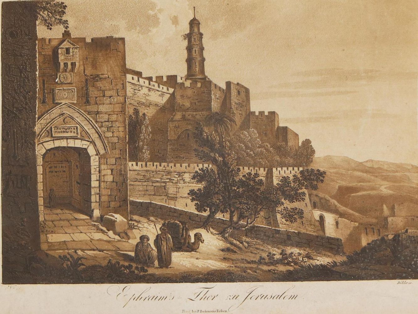 Große Abbildung Nr.1: 129-3317 Jerusalem.: (Ausland, Israel)