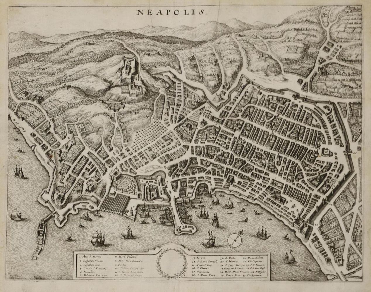 Große Abbildung Nr.1: 129-3326 Neapel.: (Ausland, Italien)