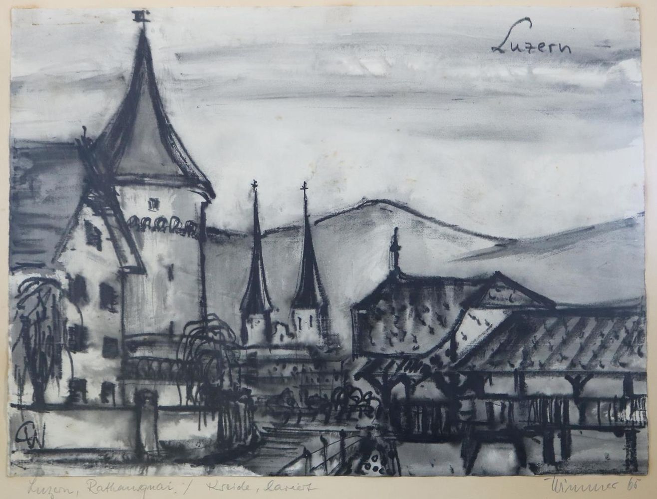 Große Abbildung Nr.1: 129-3370 Luzern.: (Ausland, Schweiz)