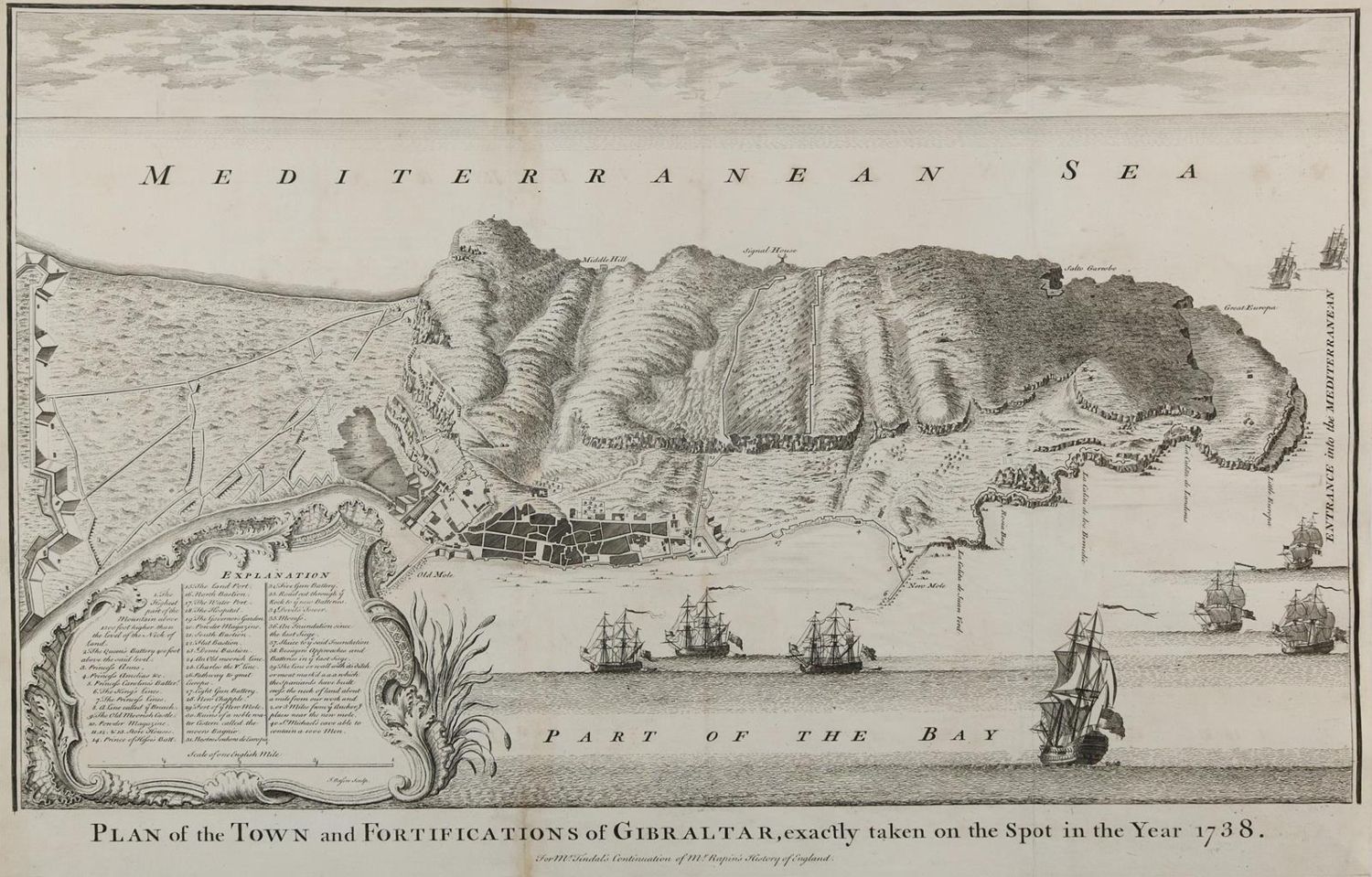 Große Abbildung Nr.1: 129-3382 Gibraltar.: (Ausland, Spanien)