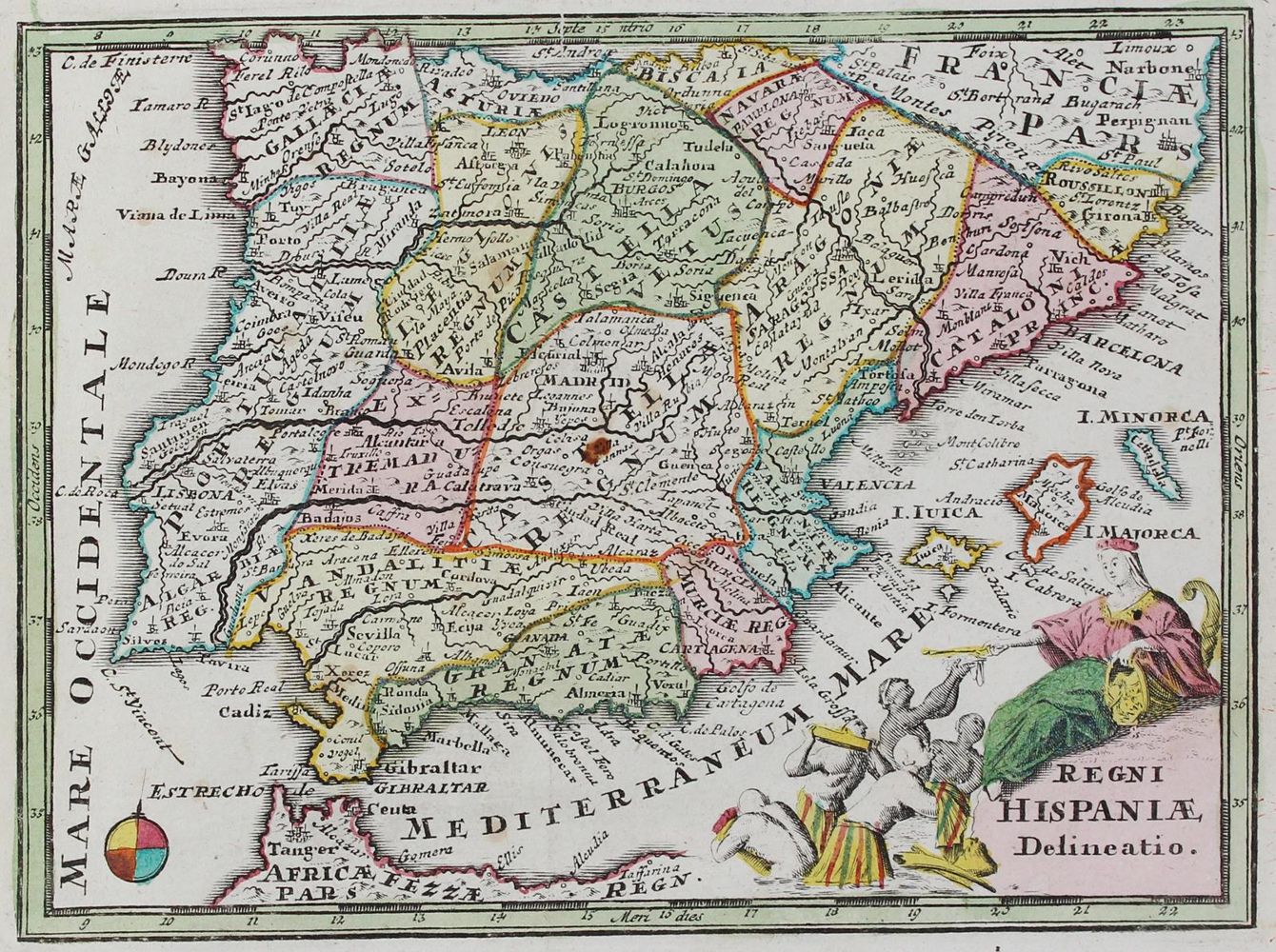 Große Abbildung Nr.1: 129-3384 Spanien.: (Ausland, Spanien)