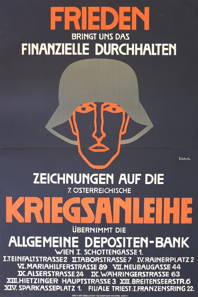 Große Abbildung Nr.1: 129-3404 Bohatta-Morpurgo, Ida: (Plakate, Kriegsanleihe)