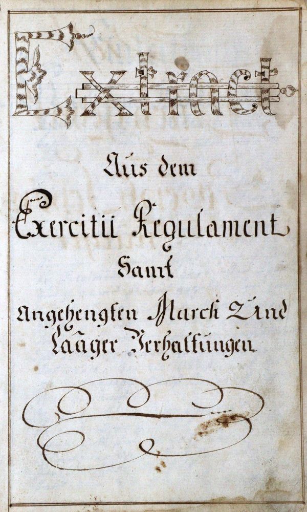 Große Abbildung Nr.1: 129-342 Extract: (Militaria, Handschriften)