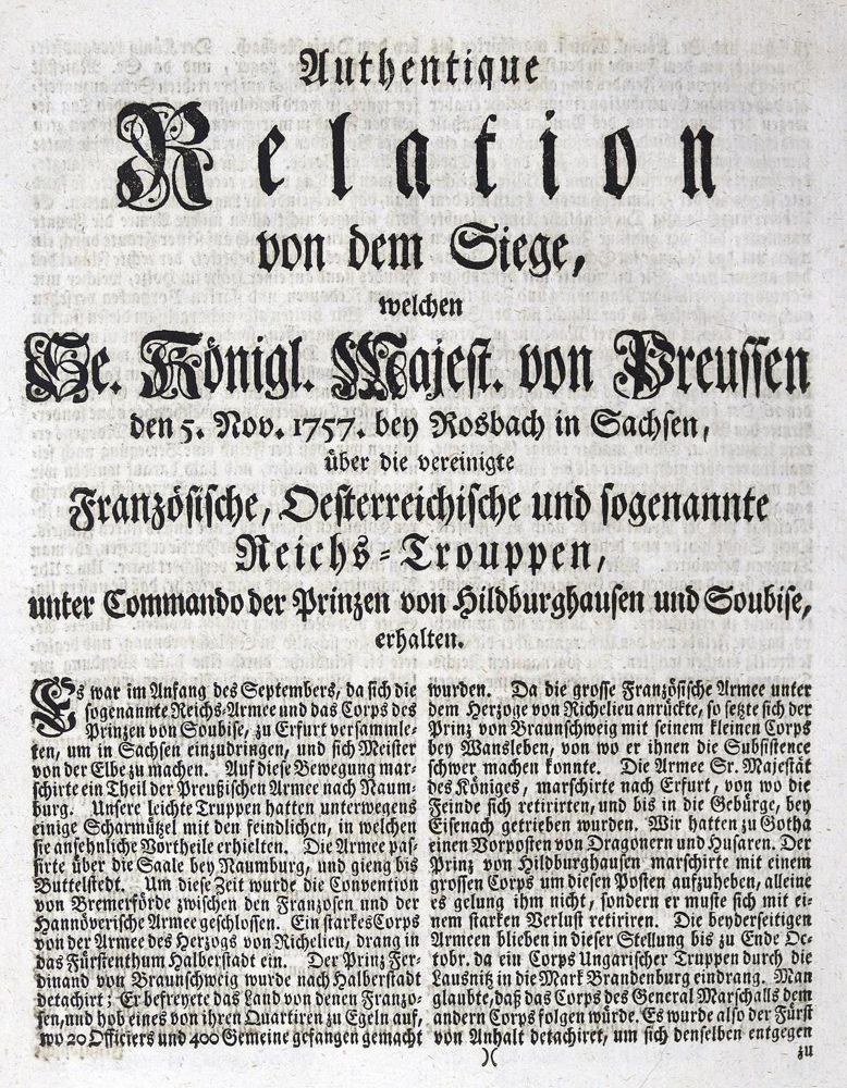 Große Abbildung Nr.1: 129-347 Siebenjähriger Krieg.: (Militaria)