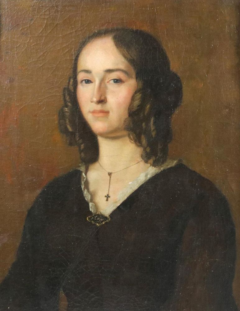 Große Abbildung Nr.1: 129-3475 Biedermeier-Portrait.: (Künstlergraphik)