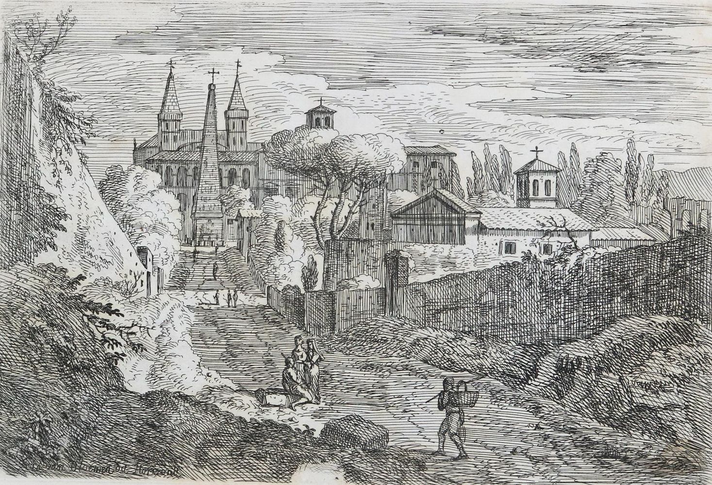 Große Abbildung Nr.1: 129-3481 Bloemen, Jan Frans van (gen. Orrizonte,: (Künstlergraphik)