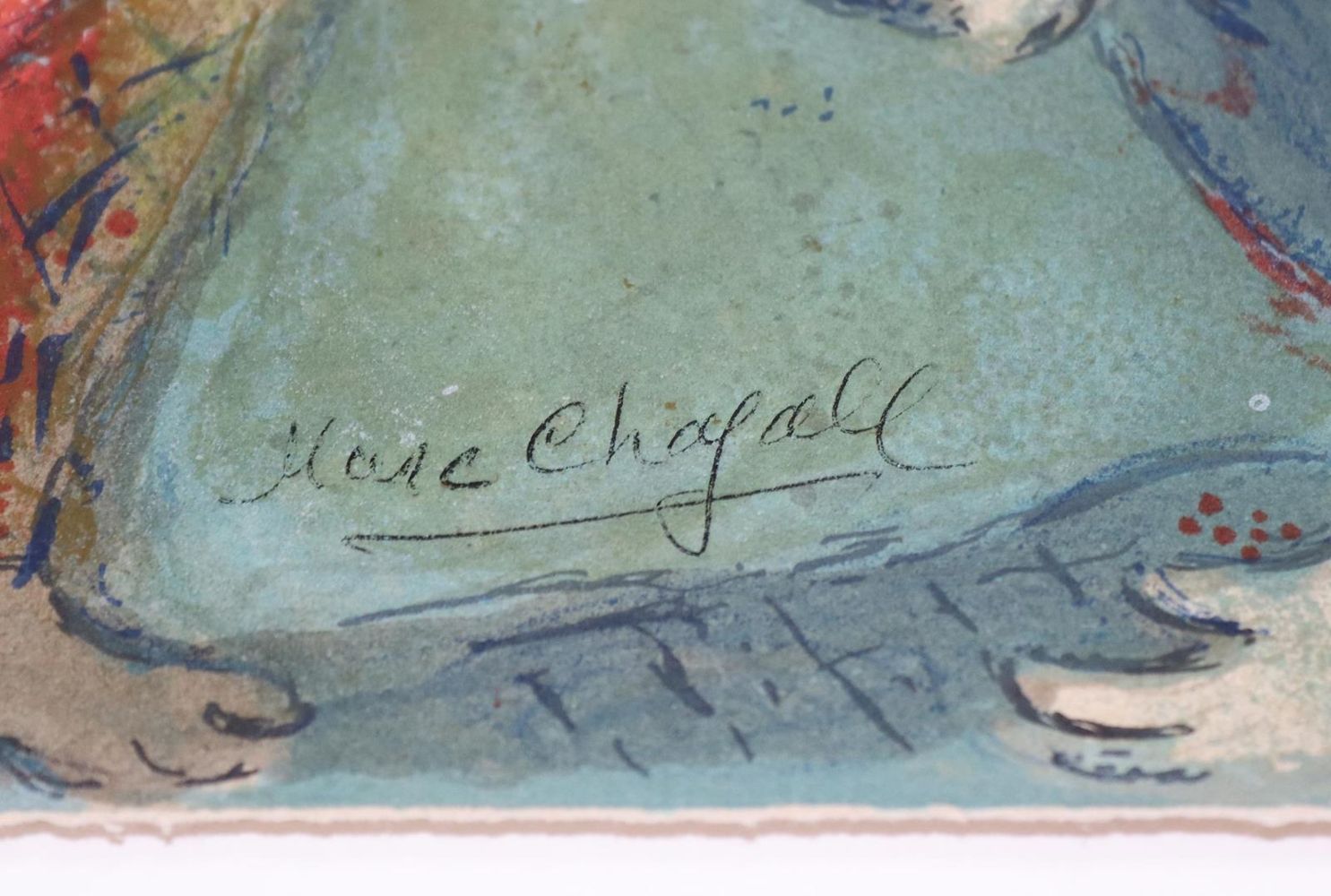 Große Abbildung Nr.2: 129-3503 Chagall, Marc: (Künstlergraphik, Chagall, Cirque)
