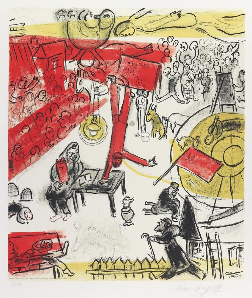 Große Abbildung Nr.1: 129-3507 Chagall, Marc: (Künstlergraphik)