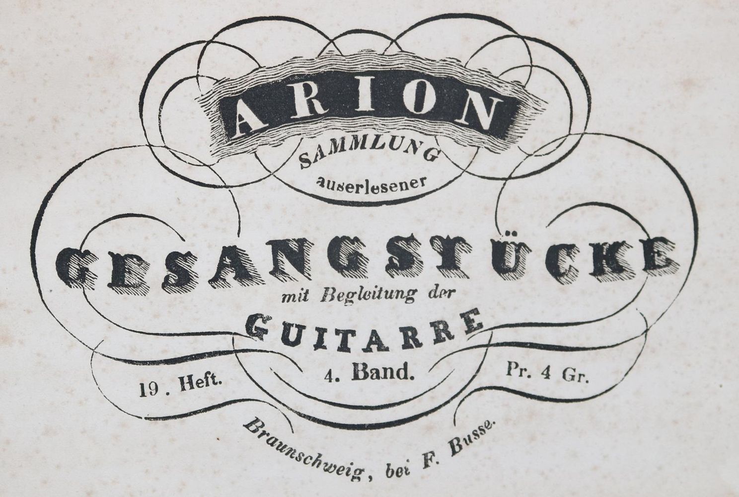 Große Abbildung Nr.1: 129-351 Arion.: (Musik)