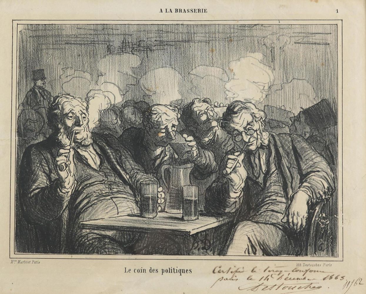 Große Abbildung Nr.1: 129-3526 Daumier, Honoré: (Künstlergraphik)
