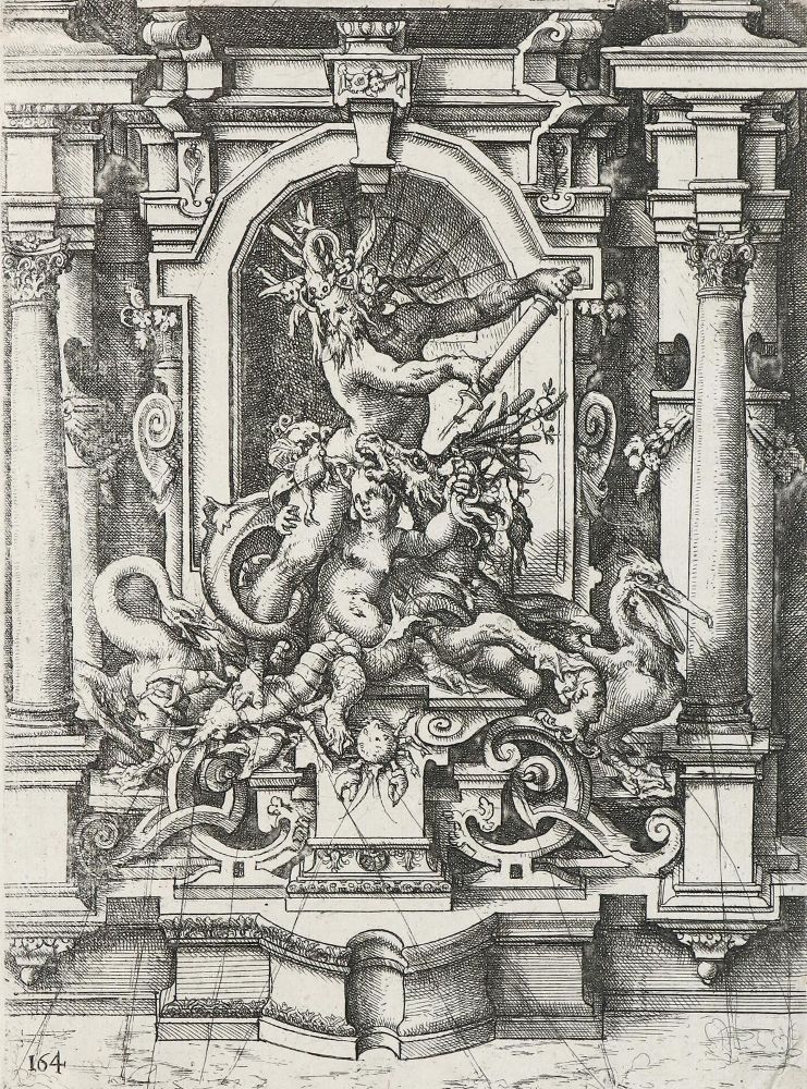 Große Abbildung Nr.1: 129-3533 Dietterlin, Wendel d. Ä.: (Künstlergraphik)